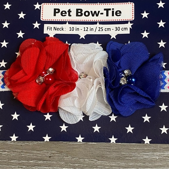 Pet Bow Tie American Flag Inspired Big Lots - Picture 2 of 3